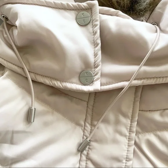 🌸New🌸 Kenneth Cole Faux Fur Puffer Jacket Sz M